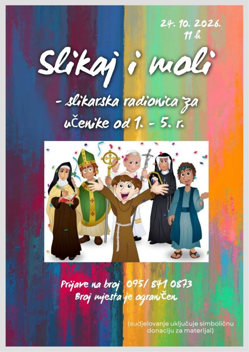 SLIKARSKA RADIONICA – SLIKAJ I MOLI